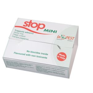 Stop Mini ragasztós csapda rágcsálók ellen, ragasztós rágcsáló elleni lapok, 10 db ragacslap