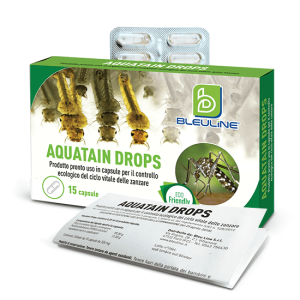 Aquatain Drops, szúnyogirtó kapszula - 15 db